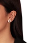 JEWELTUDE-Γυναικεία καρφωτά σκουλαρίκια ροζέτες JEWELTUDE 14096 