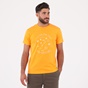 DORS-Ανδρικό t-shirt DORS κίτρινο