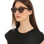 FOLLI FOLLIE-Γυναικεία στρογγυλά γυαλιά ηλίου FOLLI FOLLIE καφέ