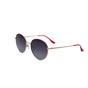 FOLLI FOLLIE-Γυναικεία στρογγυλά μεταλλικά γυαλιά ηλίου FOLLI FOLLIE κόκκινα