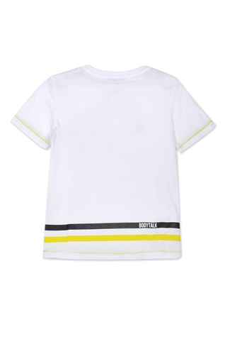 BODYTALK-Παιδικό t-shirt BODYTALK 1181-753328 RUN λευκό