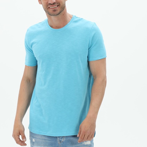 BODYTALK-Ανδρικό t-shirt BODYTALK 1201-950928 γαλάζιο
