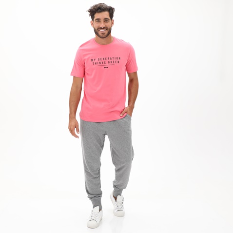 BODYTALK-Ανδρικό t-shirt BODYTALK 1211-951328 ροζ