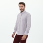 MARTIN & CO-Ανδρικό πουκάμισο MARTIN & CO 51-0685 SLIM FIT λευκό μπλε κόκκινο καρό