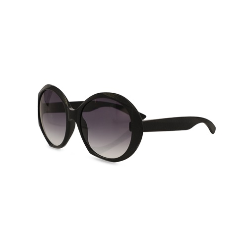 FOLLI FOLLIE-Γυναικεία χειροποίητα oversized γυαλιά ηλίου μάσκα FOLLI FOLLIE μαύρα ματ