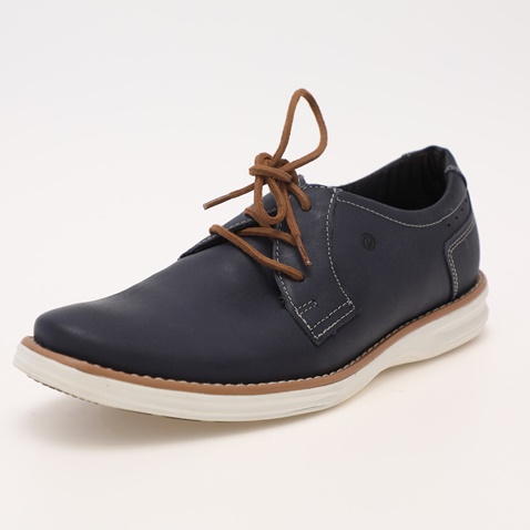 PEGADA-Ανδρικά casual δετά παπούτσια PEGADA 5119-1930-735 μπλε καφέ