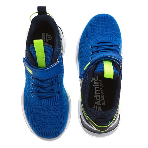 ADMIRAL-Παιδικά αθλητικά παπούτσια ADMIRAL 3121480067 ELAP KID B-G WEL μπλε