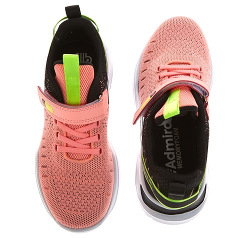 ADMIRAL-Παιδικά αθλητικά παπούτσια ADMIRAL 3121480067 ELAP KID B-G WEL ροζ