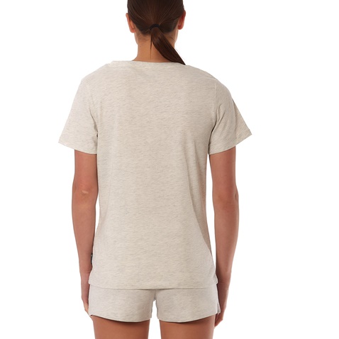 ADMIRAL-Γυναικείο t-shirt ADMIRAL 1121480216  T-S NORET RLY 3RD WMN γκρι μελανζέ