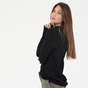 ATTRATTIVO-Γυναικεία πλεκτή μπλούζα ATTRATTIVO 9P20291F μαύρη