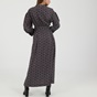 ATTRATTIVO-Γυναικείο μακρύ φόρεμα ATTRATTIVO πολύχρωμο