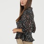 ATTRATTIVO-Γυναικείο πουκάμισο ATTRATTIVO 92296372 μαύρο floral