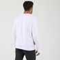 BODYTALK-Ανδρική μακρυμάνικη μπλούζα BODYTALK λευκή