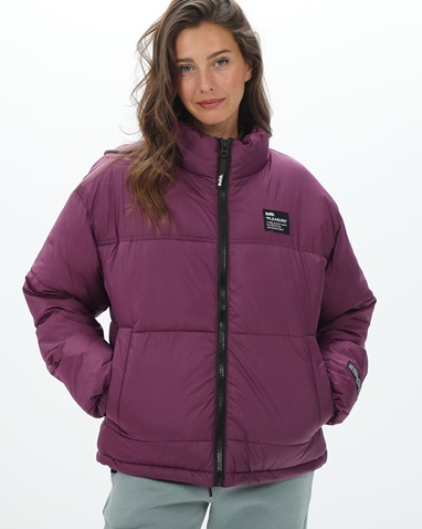 BODYTALK-Γυναικείο puffer μπουφάν BODYTALK 222-907829 μοβ