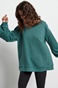 BODYTALK-Γυναικεία φούτερ μπλούζα BODYTALK 1222-909826 πράσινη