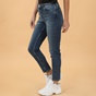 GANT-Γυναικείο cropped jean παντελόνι GANT 4100104 FARLA CROPPED μπλε
