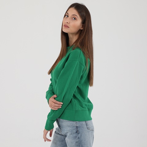 GANT-Γυναικείο φούτερ μπλούζα GANT πράσινο
