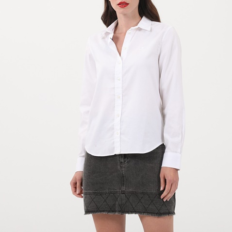 GANT-Γυναικείο πουκάμισο GANT λευκό