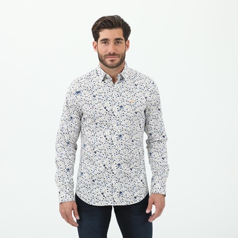 GANT-Ανδρικό πουκάμισο GAUDI G3009272 λευκό