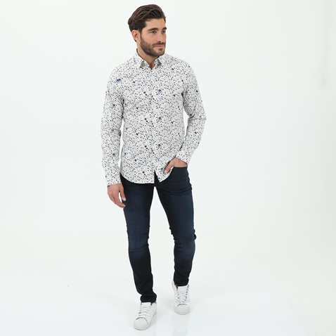GANT-Ανδρικό πουκάμισο GAUDI G3009272 λευκό