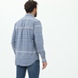 GANT-Ανδρικό πουκάμισο GANT G3016420 G3016420 SHIRT LS καρό μπλε