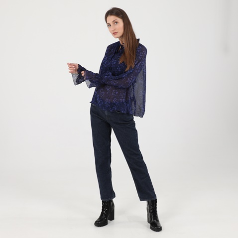 GANT-Γυναικείο πουκάμισο GANT G4320143 SHIRT LS μπλε floral