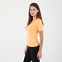 CALVIN KLEIN JEANS-Γυναικεία μπλούζα CALVIN KLEIN JEANS J20J216344 MICRO BRANDING πορτοκαλί