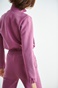 SUGARFREE-Γυναικεία cropped φούτερ μπλούζα SUGARFREE 21832024 μοβ