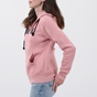 BODYTALK-Γυναικεία ζακέτα Bodytalk Hooded Full Zip Sweater ροζ 