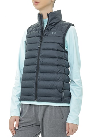 UNDER ARMOUR-Γυναικείο αμάνικο μπουφάν UNDER ARMOUR 1372647 Armour Down 2.0 Vest μαύρο