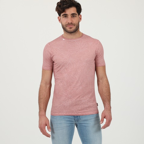 SSEINSE-Ανδρικό t-shirt SSEINSE ME1556SS ροζ