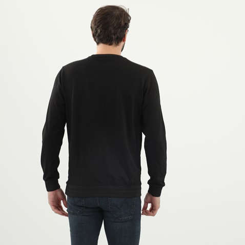 SSEINSE-Ανδρικό πουλόβερ μαύρο 
