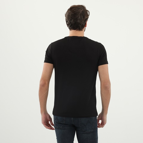 GAUDI-Ανδρικό t-shirt GAUDI μαύρο
