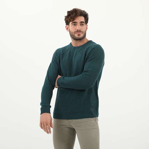 GAUDI-Ανδρικό πουλόβερ GAUDI πράσινο
