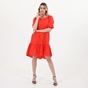 GAUDI-Γυναικείο mini φόρεμα GAUDI GFS.1S1.030.031 πορτοκαλί