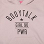 BODYTALK-Παιδική φούτερ μπλούζα BODYTALK 1222D-700025 BASICSG λιλά