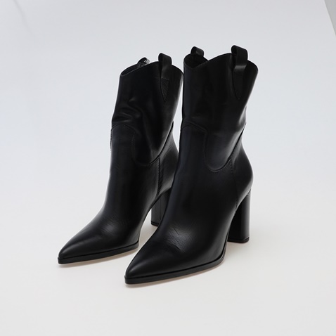 WALL STREET-Γυναικείες μπότες WALL STREET μαύρες