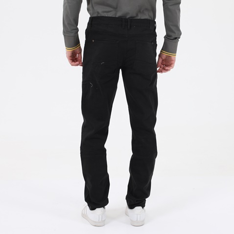 BATTERY-Ανδρικό παντελόνι BATTERY μαύρο
