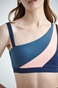 SUGARFREE-Γυναικείο αθλητικό μπουστάκι SUGARFREE 21868040 μπλε ροζ