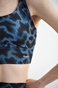 SUGARFREE-Γυναικείο αθλητικό μπουστάκι SUGARFREE 21868041 μπλε μαύρο