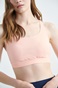 SUGARFREE-Γυναικείο αθλητικό μπουστάκι SUGARFREE 21868051 ροζ