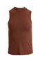 SUGARFREE-Γυναικεία μπλούζα SUGARFREE 22812100 καφέ