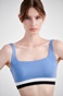 SUGARFREE-Γυναικείο αθλητικό μπουστάκι SUGARFREE 21848060 γαλάζιο