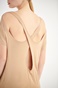 SUGARFREE-Γυναικεία αθλητική μακριά κοντομάνικη μπλούζα SUGARFREE 21862038 μπεζ