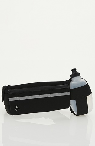 SUGARFREE-Γυναικείο τσαντάκι μέσης με μπουκάλι SUGARFREE 21819185 μαύρο