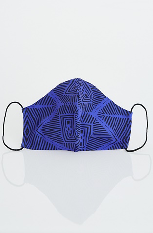 SUGARFREE-Υφασμάτινη μάσκα προσώπου SUGARFREE 20839018 μπλε μαύρη