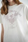 SUGARFREE-Kοντομάνικη βαμβακερή μπλούζα SUGARFREE 21832035 λευκή