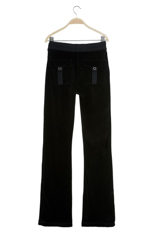 SUGARFREE-Παιδικό βελουτέ παντελόνι φόρμας SUGARFREE 22611043 μαύρο