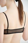 SUGARFREE-Τριγωνικό σουτιέν bralette SUGARFREE 22711014 μαύρο