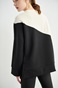SUGARFREE-Γυναικεία φούτερ μπλούζα SUGARFREE 22842025 μαύρη λευκή